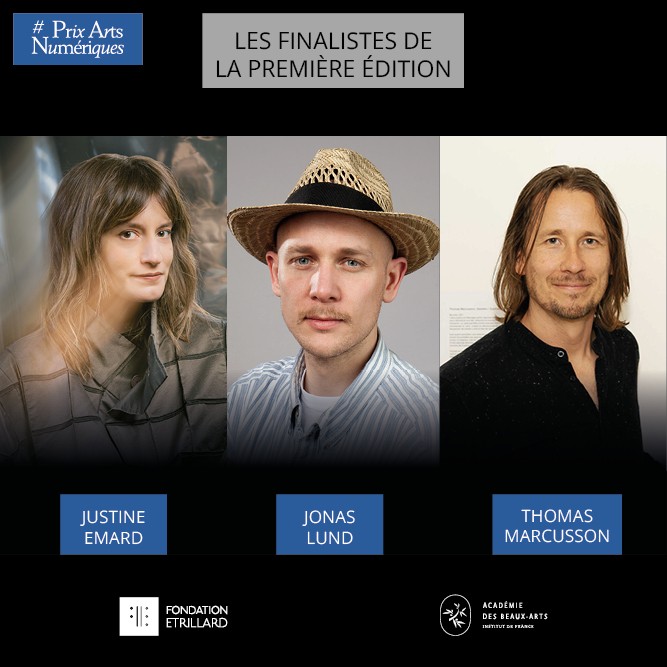 Dévoilement des 3 finalistes du Prix Arts numériques 2025