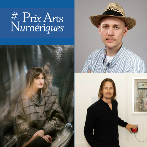Dévoilement des 3 finalistes du Prix Arts numériques 2025