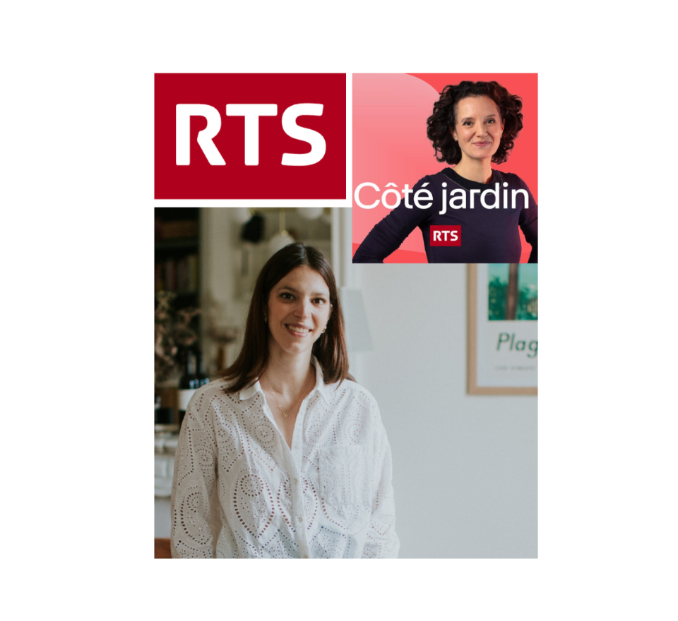 Eglantine Petit et la Fondation invités du Podcast "Côté jardin" de la RTS