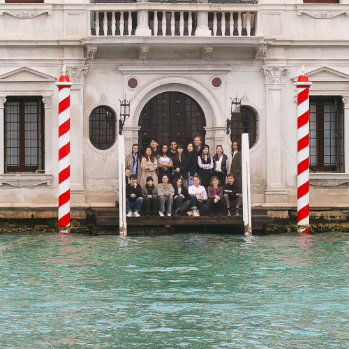 Séjour des étudiants de l'ECAL à Murano pour préparer la Venice Glass Week 2023