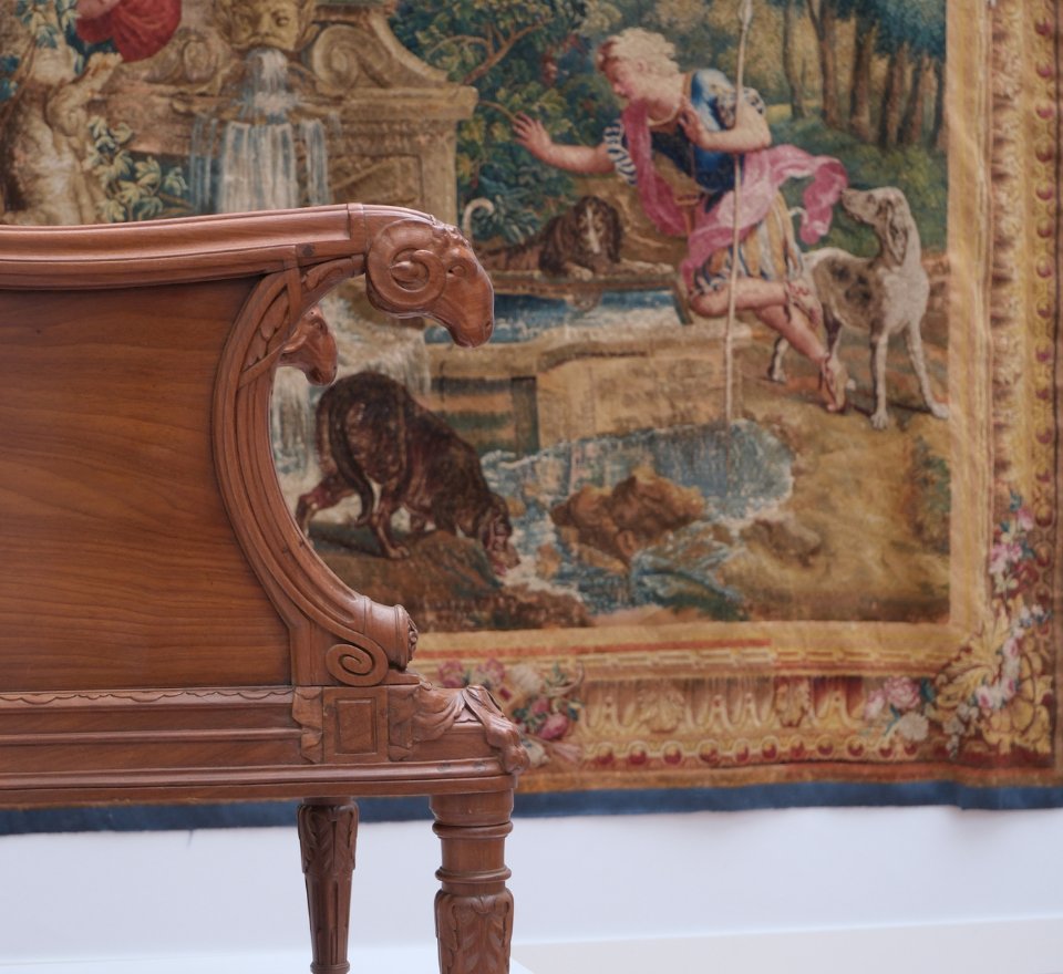 La « Bergère du débotté » et « Echo et Narcisse », Collection Fondation Etrillard © Karl Ringelstein