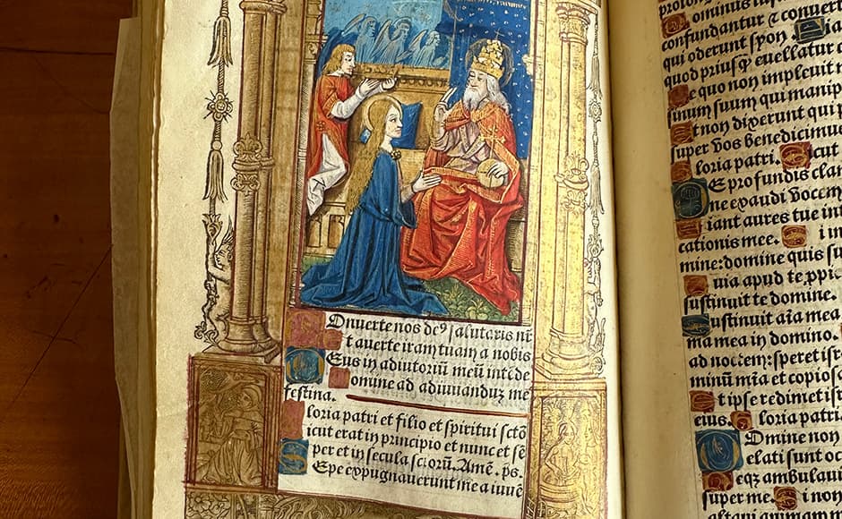 Un manuscrit enluminé
