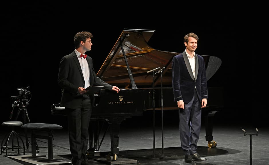 2023 : Prize awarded to Florian Störtz, bass-baryton and Mark Rogers, pianist