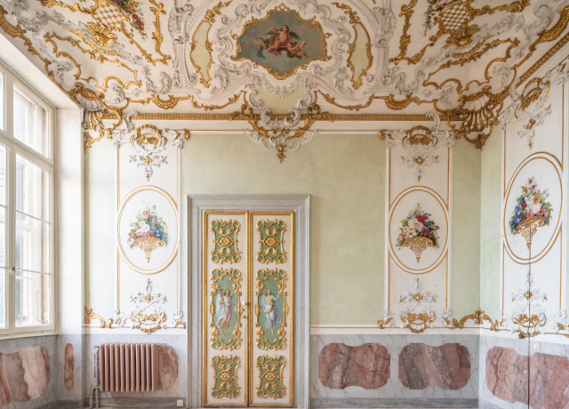 Restauration du Salon de l’Aurore du Palais Royal de Venise